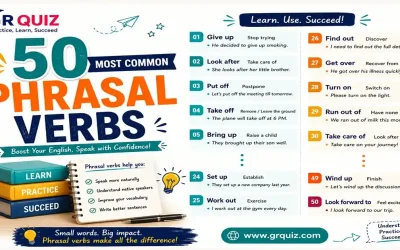 50 common phrasal verbs in English